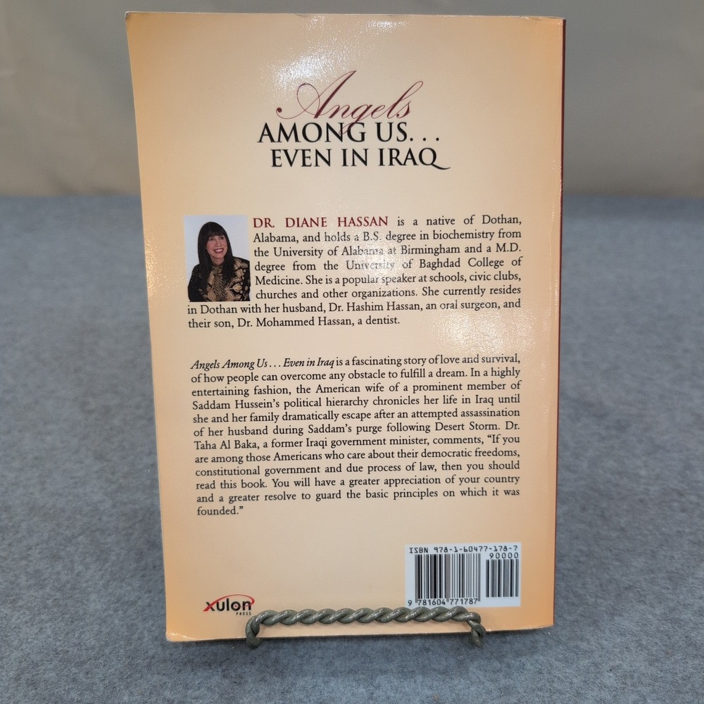 Angels Among Us Even in‎ Iraq Dr Diane Hassan Signed Paperback 2008 Memoir - Picture 2 of 4